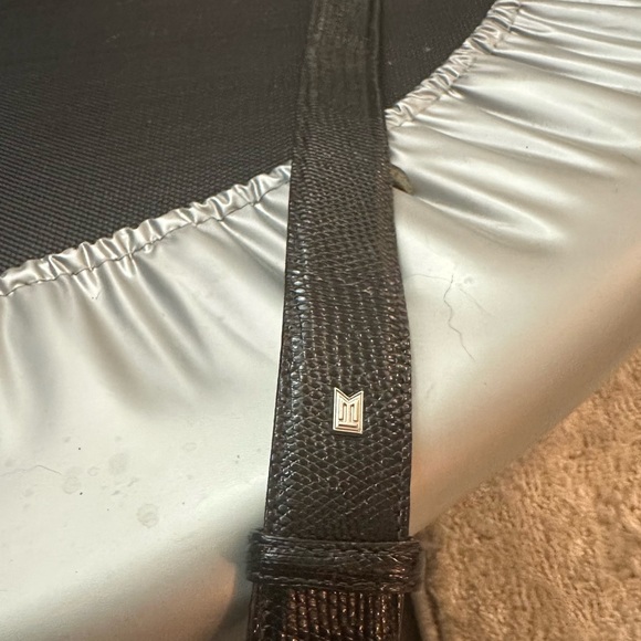 Java Lizard skin leather belt Nike Tiger Woods size 36-34 large black - Picture 8 of 16